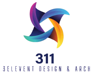 Logo 311 3Elevent Design & Arch